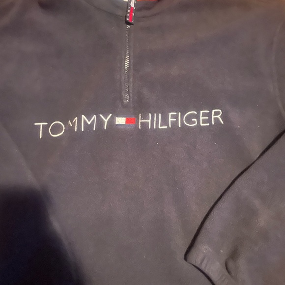 Vintage Tommy Hilfiger Half Zip Sweater🔥 - Picture 2 of 4
